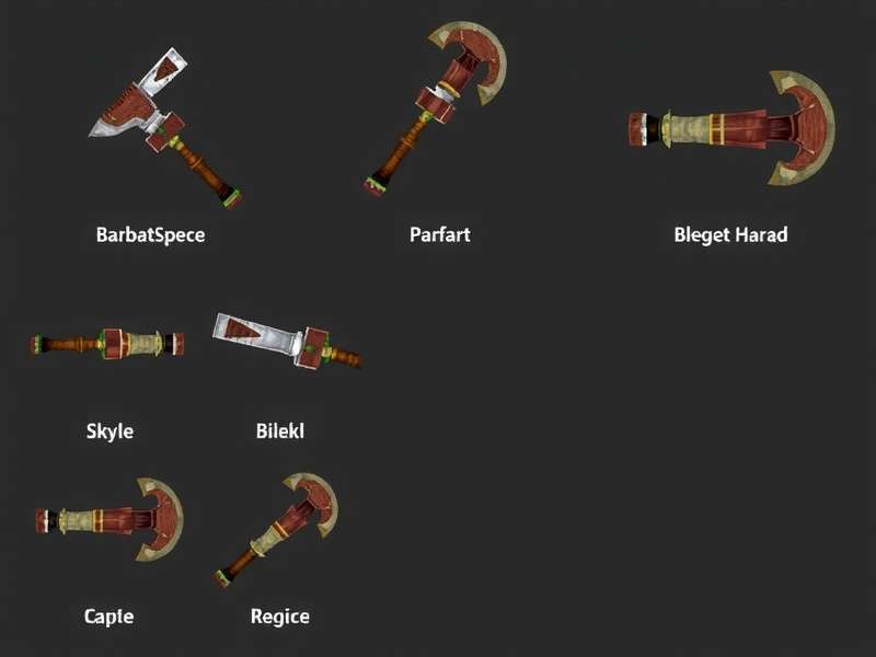 Bharat Mace Master weapon selection